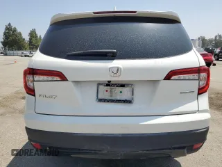 2021 Honda Pilot Special Edition with VIN 5FNYF5H29MB016046, listed as a Copart auction lot 58736015 with 63,600 mi miles and Salvage title. Bid and sale history available at DreamBid. Image 6.