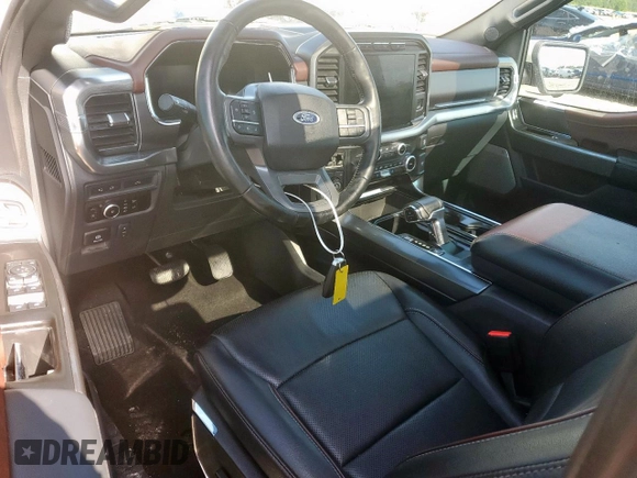 2023 Ford F-150 XL с VIN 1FTFW1ED7PFB70633, выставлен на аукционе Copart как лот 58183975 с пробегом Не указан миль и Списание • Salvage title. История ставок и продаж доступна на DreamBid. Изображение 8.