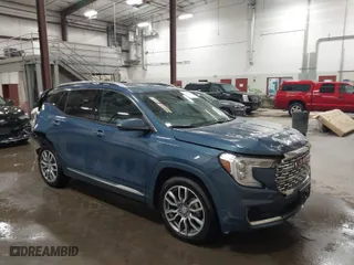 2024 GMC Terrain Denali with VIN 3GKALXEGXRL353554, listed as a IAAI auction lot 41615204 with 4,701 mi miles. Bid and sale history available at carsss.com. Image 1.