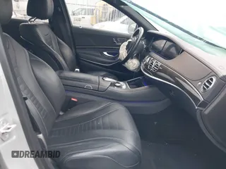 2015 Mercedes-Benz S-Class S 550 with VIN WDDUG8CB4FA132292, listed as a IAAI auction lot 41436153 with 83,505 mi miles. Bid and sale history available at carsss.com. Image 5.
