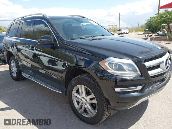 2014 Mercedes-Benz GL 450 z VIN 4JGDF7CE1EA342408, wystawiony jako IAAI lot #41968441 z przebiegiem 120 459 mil mil oraz . Historia ofert i sprzedaży dostępna na DreamBid. Obrazek 1.