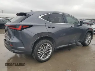 2023 Lexus NX with VIN 2T2GKCEZ6PC009668, listed as a Copart auction lot 44822605 with 7,046 mi miles and Salvage Title. Bid and sale history available at carsss.com. Image 3.