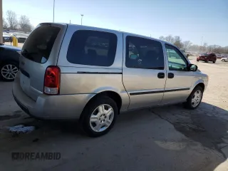 2007 Chevrolet Uplander LS Fleet with VIN 1GNDV23127D117205, listed as a Copart auction lot 48633315 with 156,274 mi miles and Clean Title. Bid and sale history available at DreamBid. Image 3.