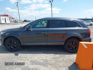 2014 Audi Q7 Premium Plus with VIN WA1LMAFE5ED020880, listed as a IAAI auction lot 42010201 with 123,384 mi miles and . Bid and sale history available at DreamBid. Image 14.
