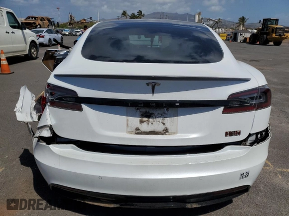 2021 Tesla Model S Plaid с VIN 5YJSA1E66MF453717, выставлен на аукционе Copart как лот 49330355 с пробегом 64 458 миль миль и Списание • Salvage title. История ставок и продаж доступна на DreamBid. Изображение 6.