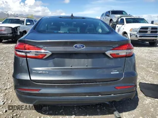2019 Ford Fusion SE with VIN 3FA6P0HD8KR283978, listed as a Copart auction lot 54625355 with 92,181 mi miles and Salvage Title. Bid and sale history available at DreamBid. Image 6.