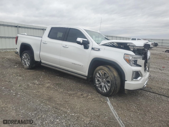 2022 GMC Sierra 1500 Limited Denali with VIN 3GTU9FET5NG178566, listed as a Copart auction lot 49773515 with 52,302 mi miles and Salvage Title. Bid and sale history available at carsss.com. Image 4.