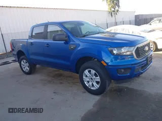 2020 Ford Ranger XL with VIN 1FTER4EH1LLA45694, listed as a IAAI auction lot 41266270 with 8,379 mi miles. Bid and sale history available at carsss.com. Image 1.