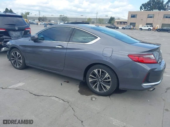 2016 Honda Accord Coupe EX-L with VIN 1HGCT2B87GA007231, listed as a IAAI auction lot 41925384 with 1 mi miles. Bid and sale history available at carsss.com. Image 3.