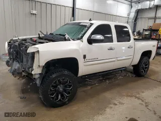 2009 Chevrolet Silverado 1500 LTZ with VIN 3GCEK33M59G253212, listed as a Copart auction lot 85978184 with 183,045 mi miles and Clean Title. Bid and sale history available at carsss.com. Image 1.