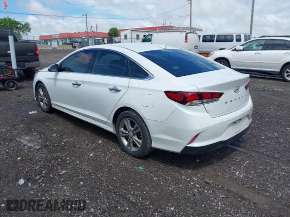 2018 Hyundai Sonata SEL with VIN 5NPE34AF9JH670688, listed as a IAAI auction lot 42115485 with 148,519 mi miles and . Bid and sale history available at carsss.com. Image 3.