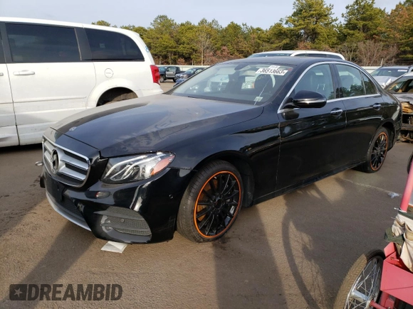 2018 Mercedes-Benz E-Class E 300 with VIN WDDZF4KBXJA419289, listed as a Copart auction lot 36513663 with Not Provided miles. Bid and sale history available at carsss.com. Image 1.