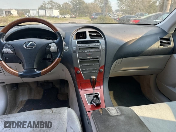 2007 Lexus ES 330 with VIN JTHBJ46G872128159, listed as a Copart auction lot 45378235 with 225,302 mi miles and Clean Title. Bid and sale history available at DreamBid. Image 9.