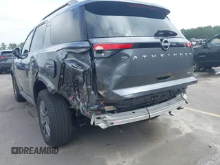 2025 Nissan Pathfinder SV with VIN 5N1DR3BC6SC205478, listed as a IAAI auction lot 42719067 with 26,744 mi miles and . Bid and sale history available at DreamBid. Image 6.