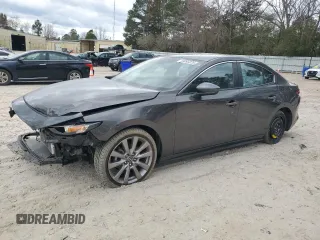 2021 Mazda 3 Select with VIN 3MZBPABM9MM207643, listed as a Copart auction lot 44993225 with 34,443 mi miles and Salvage Title. Bid and sale history available at DreamBid. Image 1.