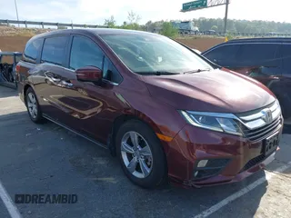 2018 Honda Odyssey EX z VIN 5FNRL6H54JB052364, wystawiony jako IAAI lot #42488415 z przebiegiem 96 971 mil mil oraz . Historia ofert i sprzedaży dostępna na DreamBid. Obrazek 1.