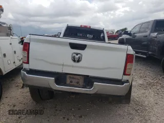 2022 Ram 3500 Tradesman with VIN 3C63RPGL7NG353311, listed as a Copart auction lot 66594704 with 0 mi miles and Salvage Title. Bid and sale history available at carsss.com. Image 6.