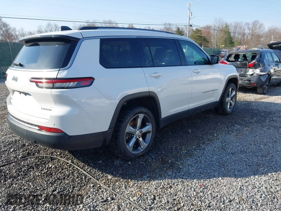 2021 Jeep Grand Cherokee Limited z VIN 1C4RJKBG2M8169342, wystawiony jako IAAI lot #42007413 z przebiegiem 106 665 mil mil oraz . Historia ofert i sprzedaży dostępna na DreamBid. Obrazek 4.