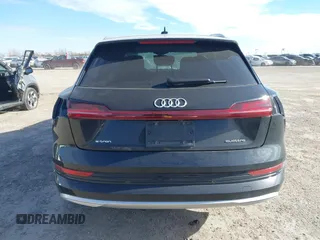 2022 Audi e-tron Premium with VIN WA1AAAGE6NB030134, listed as a IAAI auction lot 41209620 with 27,848 mi miles. Bid and sale history available at carsss.com. Image 16.