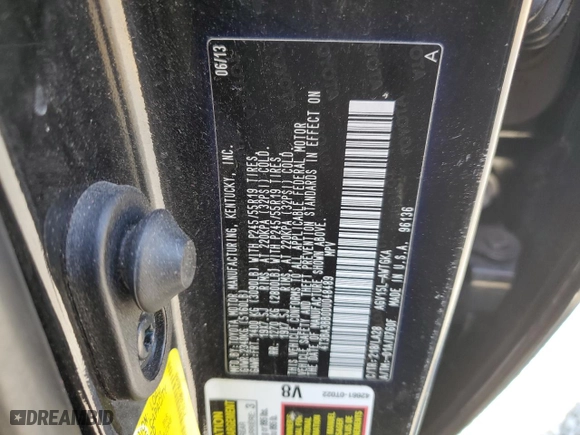 2013 Toyota Venza LE with VIN 4T3BA3BB0DU048489, listed as a Copart auction lot 48831515 with 111,489 mi miles and Salvage Title. Bid and sale history available at carsss.com. Image 15.