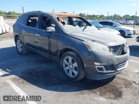 2016 Chevrolet Traverse LT with VIN 1GNKRGKD3GJ148288, listed as a IAAI auction lot 40437677 with Not Provided miles. Bid and sale history available at carsss.com. Image 1.