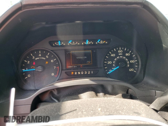 2017 Ford F-150 XL with VIN 1FTMF1C89HKE53850, listed as a Copart auction lot 50959155 with 166,647 mi miles and Salvage Title. Bid and sale history available at carsss.com. Image 9.