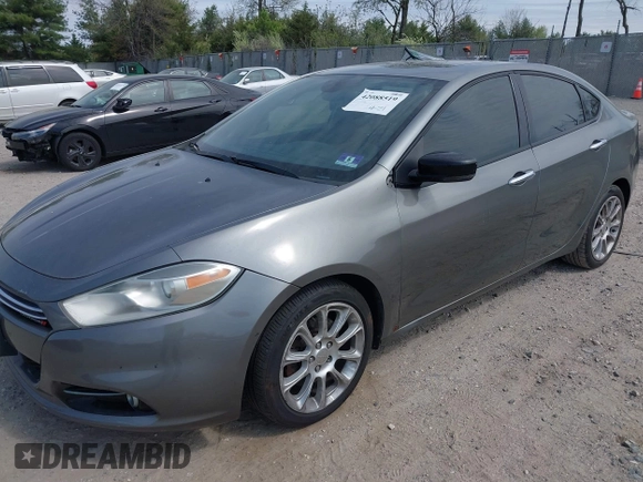 2013 Dodge Dart Limited with VIN 1C3CDFCH1DD316094, listed as a IAAI auction lot 42088519 with 134,127 mi miles. Bid and sale history available at carsss.com. Image 2.