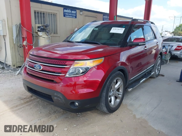 2015 Ford Explorer Limited with VIN 1FM5K7F87FGB81695, listed as a IAAI auction lot 42070352 with 93,110 mi miles and . Bid and sale history available at carsss.com. Image 17.