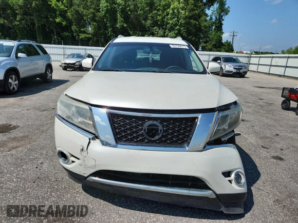 2016 Nissan Pathfinder S with VIN 5N1AR2MN8GC661680, listed as a Copart auction lot 59796815 with 162,104 mi miles and Salvage title. Bid and sale history available at DreamBid. Image 5.