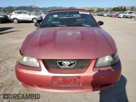 2002 Ford Mustang Deluxe с VIN 1FAFP44422F163443, выставлен на аукционе Copart как лот 57532435 с пробегом 209 356 миль миль и Списание • Salvage title. История ставок и продаж доступна на DreamBid. Изображение 5.
