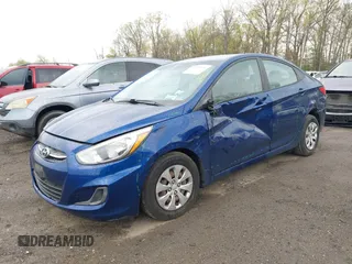2016 Hyundai Accent SE with VIN KMHCT4AE1GU122712, listed as a IAAI auction lot 42026974 with 82,756 mi miles. Bid and sale history available at carsss.com. Image 2.
