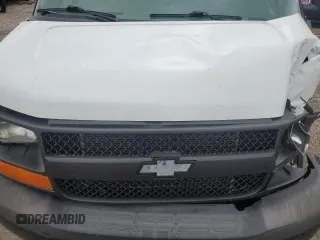 2016 Chevrolet Express Cargo Van with VIN 1GCWGAFGXG1259793, listed as a Copart auction lot 51982765 with 156,295 mi miles and Salvage Title. Bid and sale history available at carsss.com. Image 12.