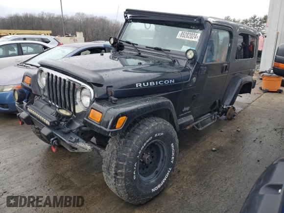 2006 Jeep Wrangler Unlimited LWB with VIN 1J4FA44S66P748840, listed as a Copart auction lot 85282024 with 0 mi miles and Salvage Title. Bid and sale history available at carsss.com. Image 1.