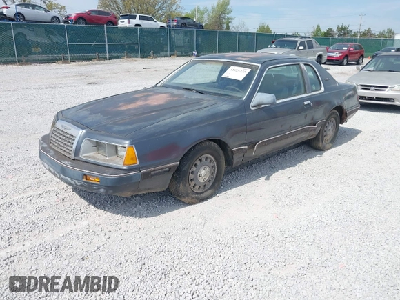 1984 Ford Thunderbird with VIN 1FABP46F1EH236498, listed as a IAAI auction lot 42025335 with 59,589 mi miles and . Bid and sale history available at DreamBid. Image 2.