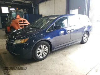 2015 Honda Odyssey EX with VIN 5FNRL5H48FB035981, listed as a Copart auction lot 51459075 with 198,079 mi miles and Clean Title. Bid and sale history available at carsss.com. Image 1.