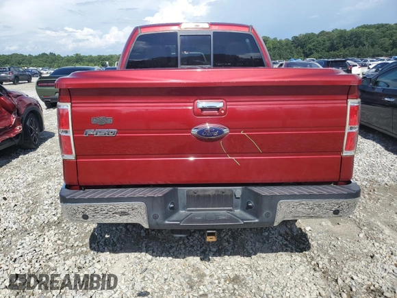 2013 Ford F-150 XL with VIN 1FTFW1ET1DFC92312, listed as a Copart auction lot 62712045 with 150,131 mi miles and Salvage title. Bid and sale history available at DreamBid. Image 6.
