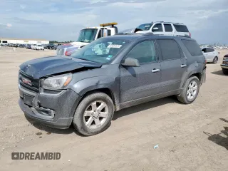 2014 GMC Acadia SLE с VIN 1GKKRNED1EJ314821, выставлен на аукционе Copart как лот 65554575 с пробегом 104 504 миль миль и Списание • Salvage title. История ставок и продаж доступна на DreamBid. Изображение 1.