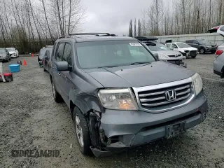 2013 Honda Pilot EX-L with VIN 5FNYF4H62DB050858, listed as a Copart auction lot 45587785 with 177,775 mi miles and Salvage Title. Bid and sale history available at carsss.com. Image 12.