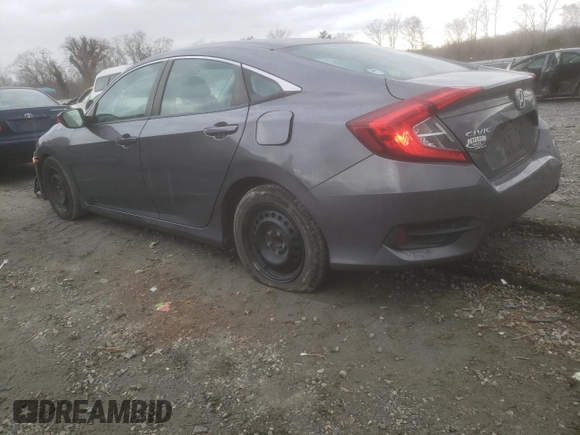 2019 Honda Civic Sedan LX with VIN 19XFC2F68KE027773, listed as a Copart auction lot 46842345 with 140,519 mi miles and Salvage Title. Bid and sale history available at carsss.com. Image 2.