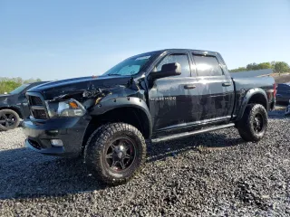 2012 Ram 1500 Express with VIN 1C6RD7KTXCS189798, listed as a Copart auction lot 52711765 with 137,134 mi miles and Salvage title. Bid and sale history available at DreamBid. Image 1.