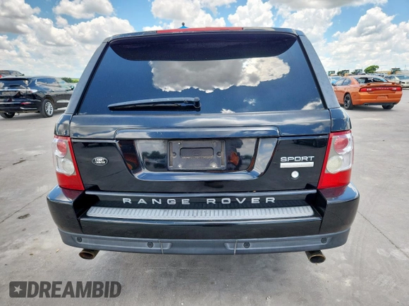 2009 Land Rover Range Rover Sport SC with VIN SALSH23439A190999, listed as a Copart auction lot 62223405 with 142,124 mi miles and Clean title. Bid and sale history available at DreamBid. Image 6.