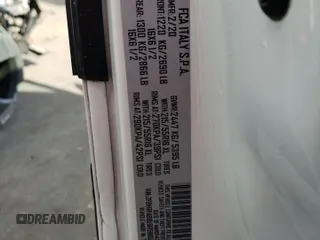 2020 Ram ProMaster City Cargo Tradesman with VIN ZFBHRFAB8L6R58657, listed as a Copart auction lot 67158762 with 42,601 mi miles and . Bid and sale history available at DreamBid. Image 12.