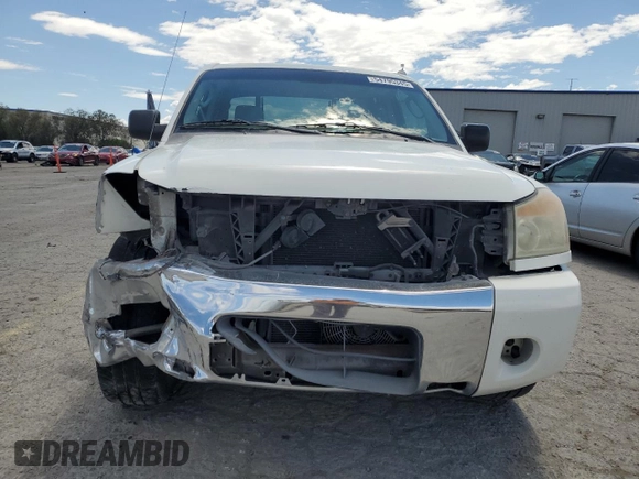 2008 Nissan Titan XE with VIN 1N6AA07D58N351380, listed as a Copart auction lot 54795345 with 234,254 mi miles and Salvage title. Bid and sale history available at DreamBid. Image 5.