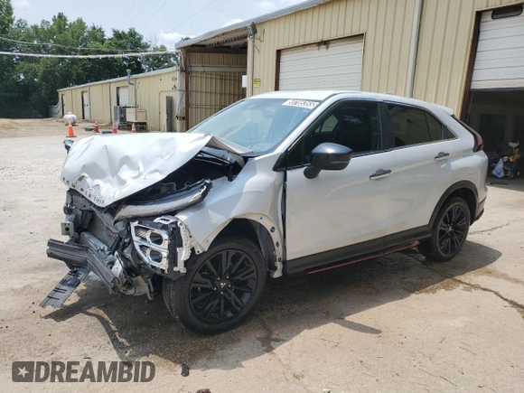 2023 Mitsubishi Eclipse Cross LE with VIN JA4ATVAA1PZ001206, listed as a Copart auction lot 59785355 with 79,669 mi miles and Salvage title. Bid and sale history available at DreamBid. Image 1.