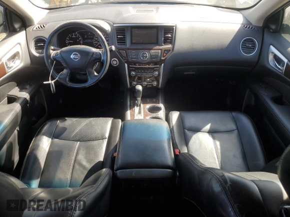 2016 Nissan Pathfinder S with VIN 5N1AR2MNXGC602906, listed as a Copart auction lot 52169205 with 118,194 mi miles and Salvage Title. Bid and sale history available at carsss.com. Image 8.