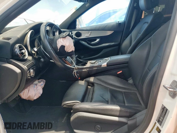 2018 Mercedes-Benz C 300 with VIN 55SWF4JB7JU269131, listed as a Copart auction lot 58017525 with 66,755 mi miles and Salvage title. Bid and sale history available at DreamBid. Image 7.