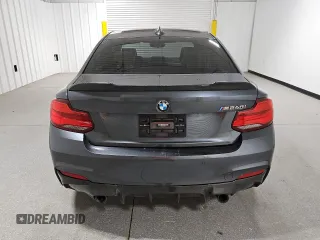 2018 BMW 2 Series M240i with VIN WBA2J5C52JVC07018, listed as a Copart auction lot 88993365 with 51,453 mi miles and Clean Title. Bid and sale history available at carsss.com. Image 6.