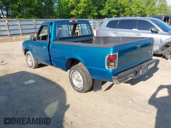 1994 Ford Ranger XLT with VIN 1FTCR10X5RUA01060, listed as a IAAI auction lot 42060781 with 47,499 mi miles. Bid and sale history available at carsss.com. Image 3.