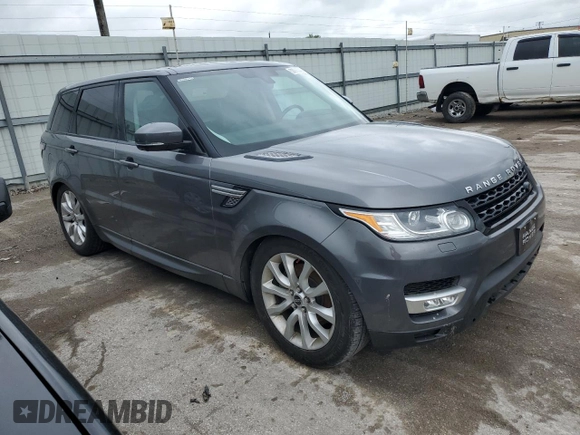 2015 Land Rover Range Rover Sport HSE with VIN SALWR2VF0FA613370, listed as a Copart auction lot 53988045 with 110,054 mi miles and Clean title. Bid and sale history available at DreamBid. Image 4.