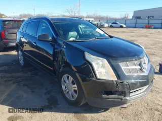 2010 Cadillac SRX Luxury Collection with VIN 3GYFNAEY0AS648829, listed as a IAAI auction lot 41687945 with 165,204 mi miles. Bid and sale history available at carsss.com. Image 1.